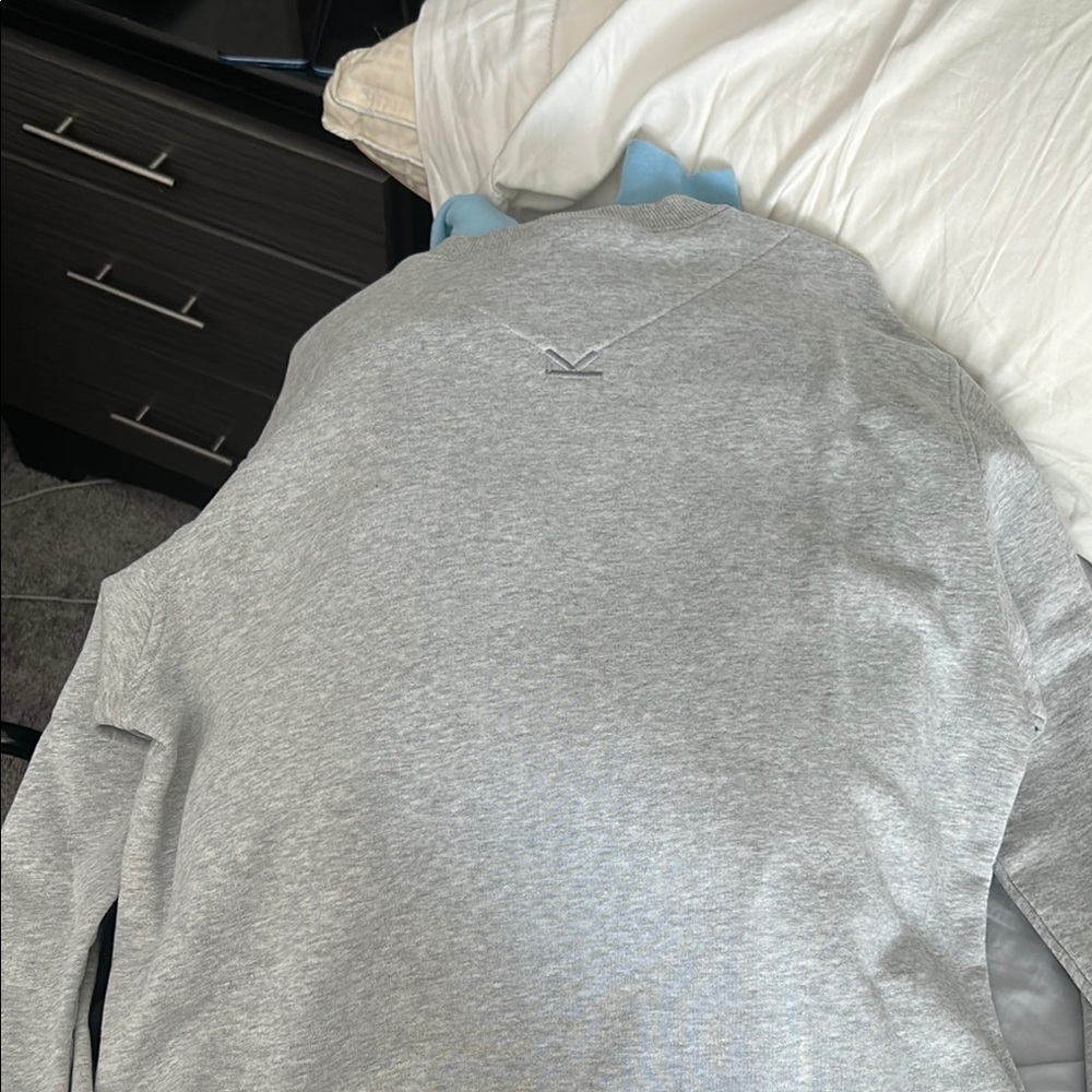 Kenzo Gray Sweatshirt with Red Logo